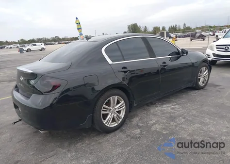 2011 Infiniti G25 from USA, damaged, VIN JN1DV6AP2BM601300